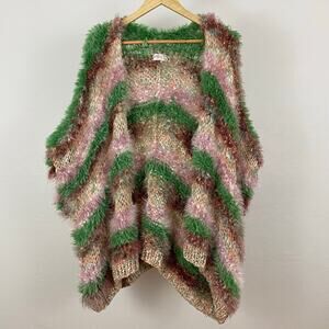 Free People Fairytale Knit Cocoon Robe - Sugar Plum / Mauve - One Size OS